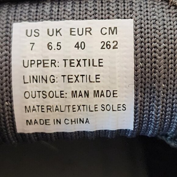 SP Sport Comfort Running Shoes Grey Men's Size 7 - Picture 9 of 9